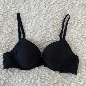 Victorias secret dream angels push up bra with lace black